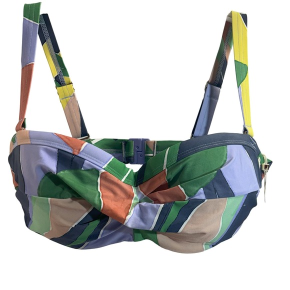 ArteSands NWT Lav‎ Botticelli D- & DD-Cup Underwire Bikini Top in Multi MSRP 110 - Picture 1 of 6